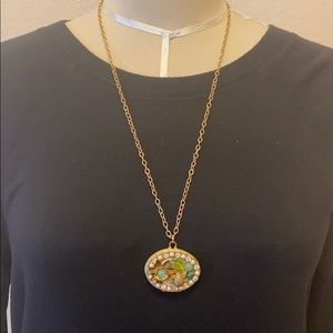 Vintage style locket from Anthropologie